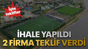 İhale yapıldı 2 firma teklif verdi